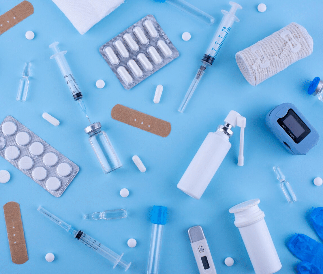 Healthcare products and medical supplies for health and wellness
