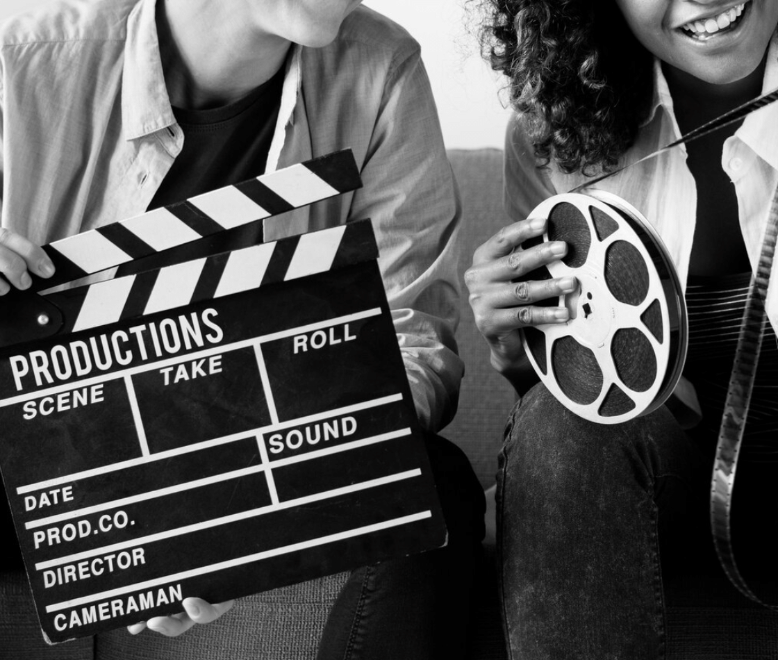 Film and television production featuring video recording, camera operations, and studio broadcasting